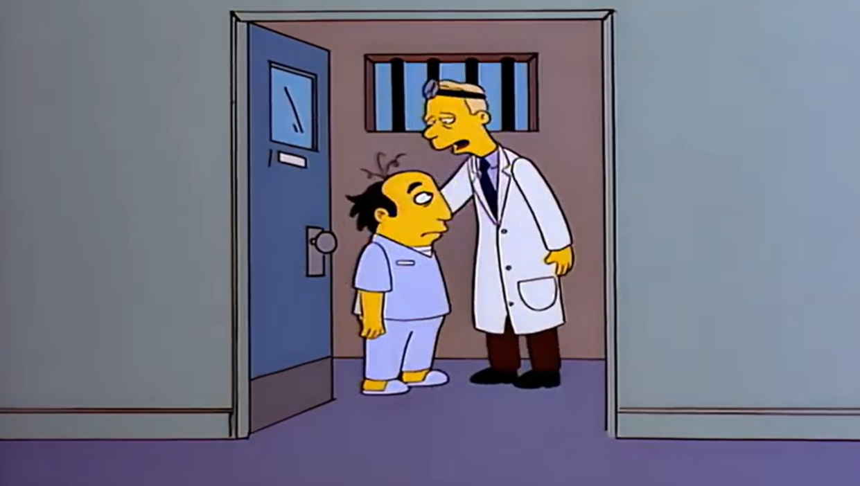 Claro todo es basura simpsons Blank Meme Template