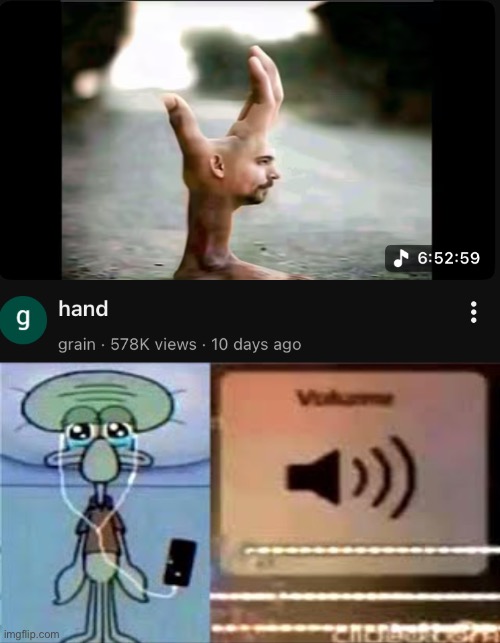 lol | image tagged in squidward crying listening to music,image png | made w/ Imgflip meme maker