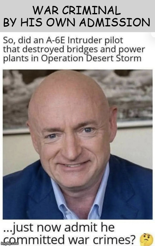 War Criminal by His Own Admission | made w/ Imgflip meme maker