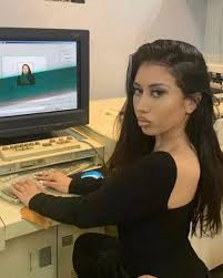 Kali Uchis Typing Blank Meme Template