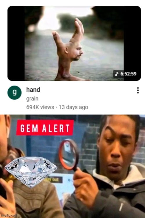 image tagged in gem alert | made w/ Imgflip meme maker