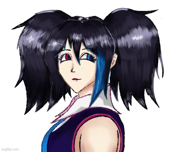 Here's ruko (Vent is such an underrated song) (useless info but I changed my @ to vic cause it sounds more gender neutral) | image tagged in vocaloid,yokune ruko,vent,idk | made w/ Imgflip meme maker