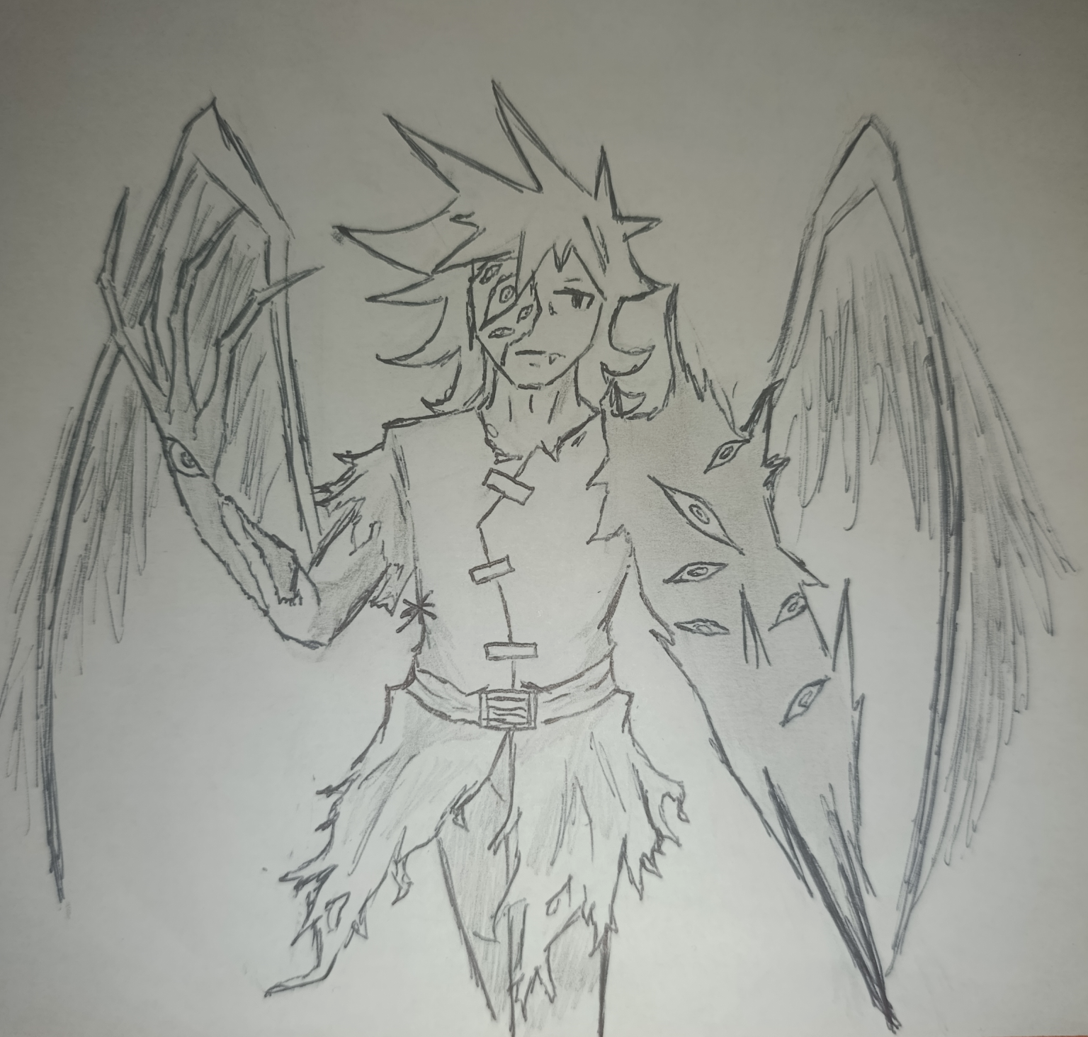 Fallen Angel Dragnoc Blank Meme Template