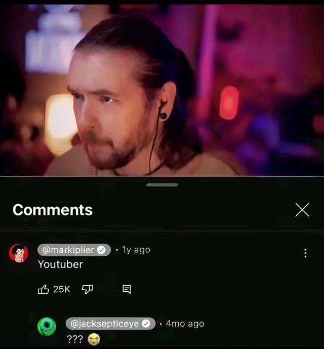 YouTuber Blank Meme Template