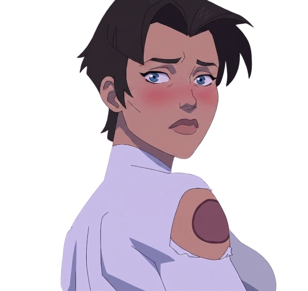 Shy Anissa Blank Meme Template