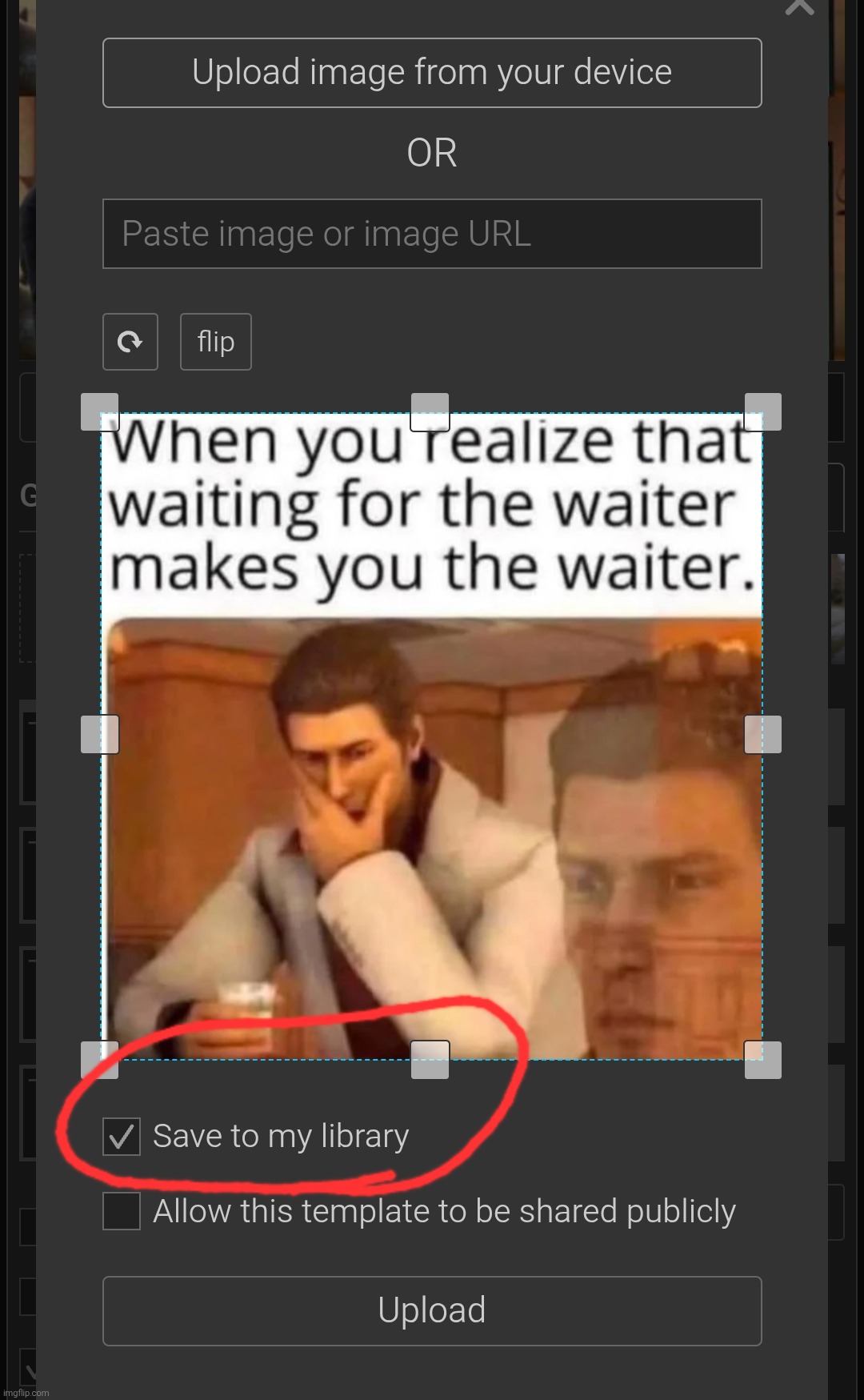 New imgslop feature | made w/ Imgflip meme maker