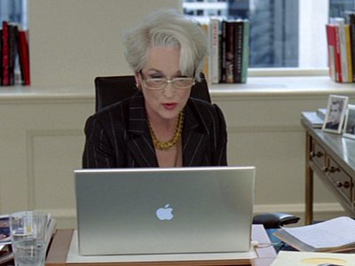 Devil wears Prada Macbook Blank Meme Template