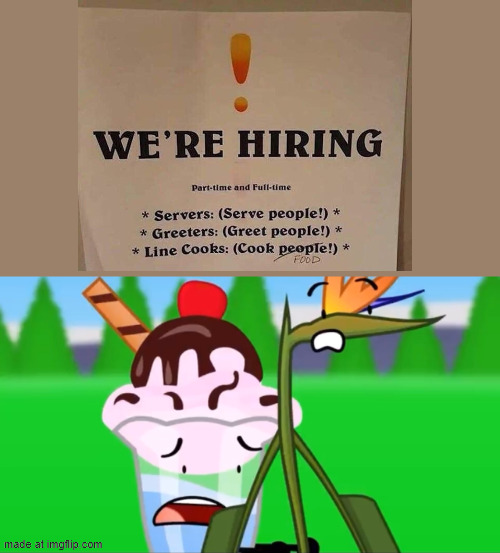 Impossible! | image tagged in memes,funny,funny signs,cooking,hold up wait a minute something aint right,something's wrong i can feel it | made w/ Imgflip meme maker