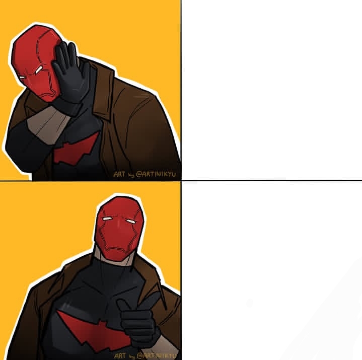 red hood Blank Meme Template