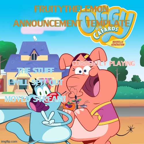 MOVED! | Moved stream! | image tagged in new announcement template | made w/ Imgflip meme maker