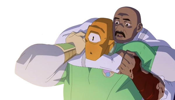 Allen The Alien And Lucan Blank Meme Template