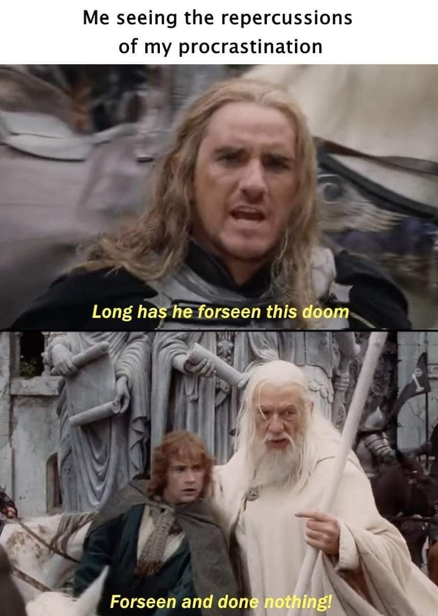 foreseen this doom and done nothing Blank Meme Template