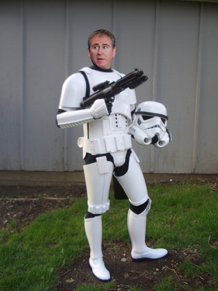 Ken Griffin Storm trooper Blank Meme Template
