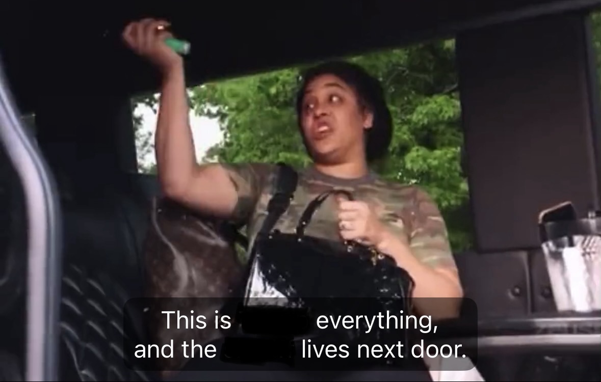This is trump everything and the sheriff lives next door Blank Meme Template