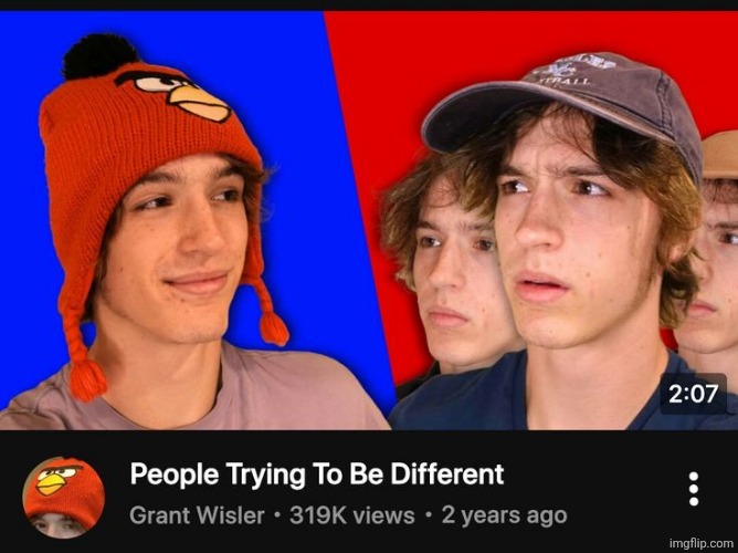 mfs posting about how the trend sucks instead of ignoring it | made w/ Imgflip meme maker