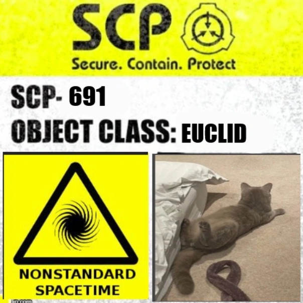 SCP-691 Label Blank Meme Template