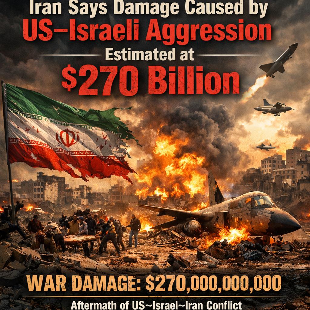 US–Israel–Iran War (World War 3 DLC)  Iran says damage caused by Blank Meme Template