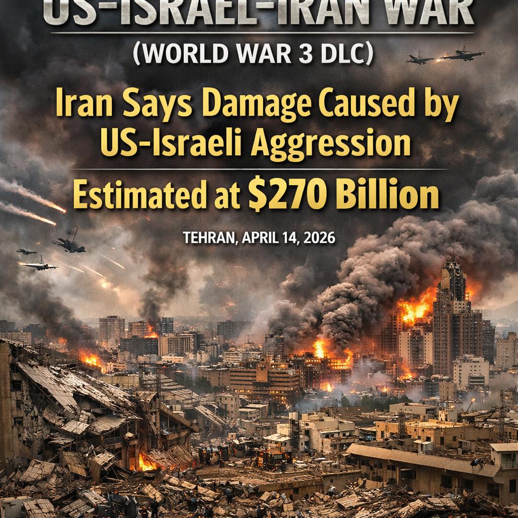 US–Israel–Iran War (World War 3 DLC)  Iran says damage caused by Blank Meme Template