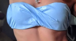Princess Kida's Blue Bra Blank Meme Template