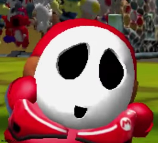 Shy Guy Mockery | image tagged in shy guy mockery | made w/ Imgflip meme maker