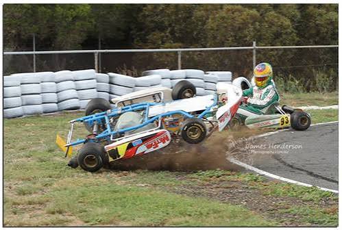 Go kart wreck Blank Meme Template