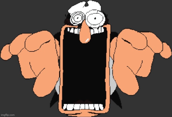 Peppino jumpscare | image tagged in peppino jumpscare | made w/ Imgflip meme maker