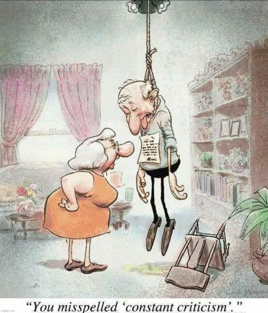 I'm not quite sure why, but I find this incredibly funny... | image tagged in constant criticism,true love | made w/ Imgflip meme maker