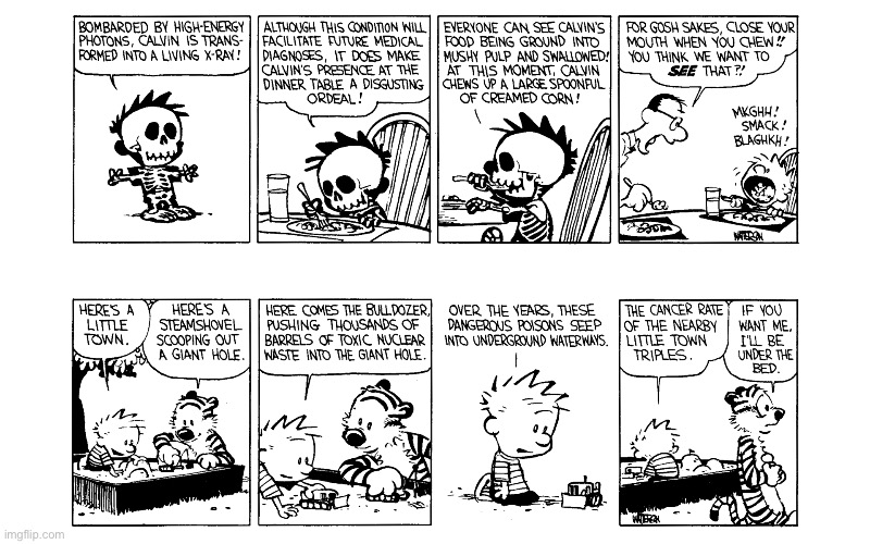 image tagged in calvin and hobbes,comics | made w/ Imgflip meme maker