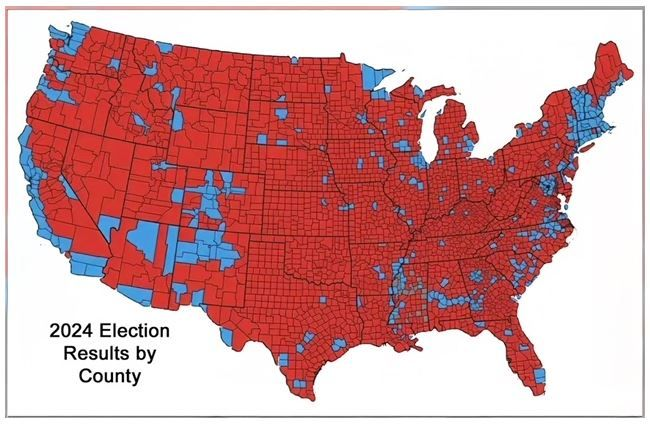 2024 election map Blank Meme Template