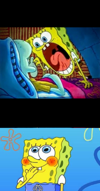 Spongebob teehee Blank Meme Template