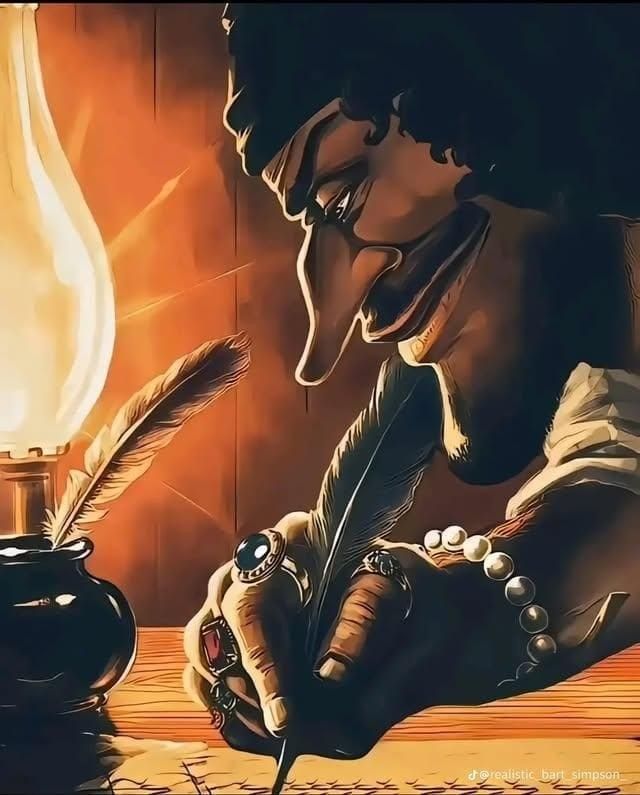 Blackbeard Writing Blank Meme Template