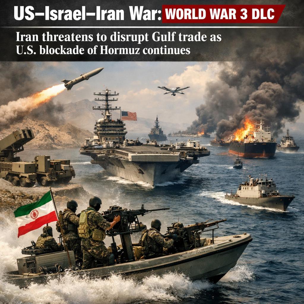 US–Israel–Iran War (World War 3 DLC)  Iran threatens to disrupt Blank Meme Template