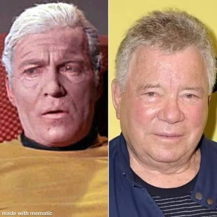 Old Shatner Blank Meme Template