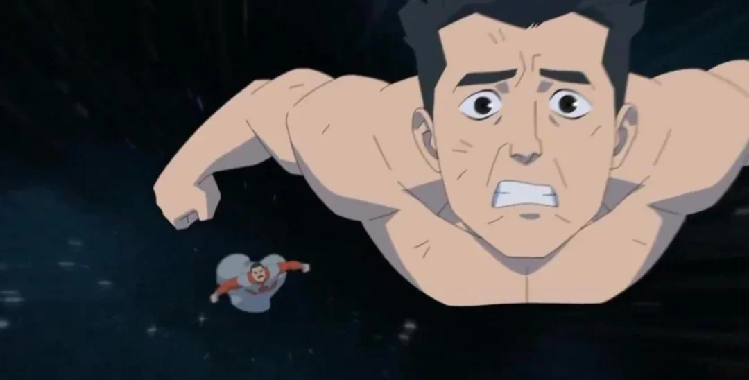 Invincible thragg run mark Blank Meme Template