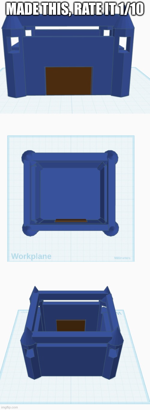 =D | made this, rate it 1/10 | image tagged in hi | made w/ Imgflip meme maker