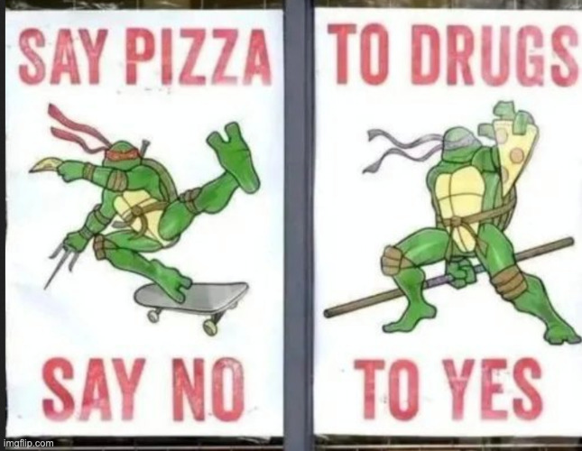 yesno | image tagged in yesno,say pizza to drugs,yes no,no to yes,say no to yes | made w/ Imgflip meme maker