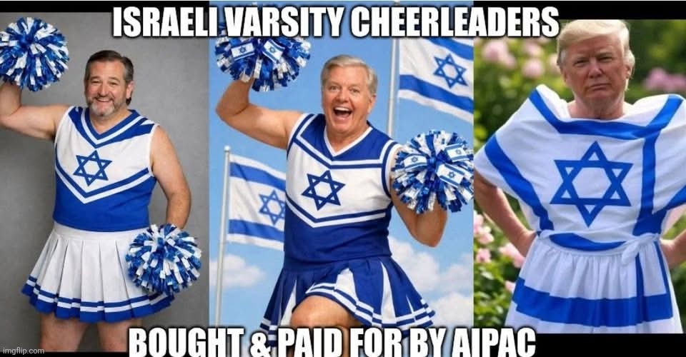 Cheer guys! | image tagged in donald trump,trump,iran,israel,nevertrump,middle east | made w/ Imgflip meme maker