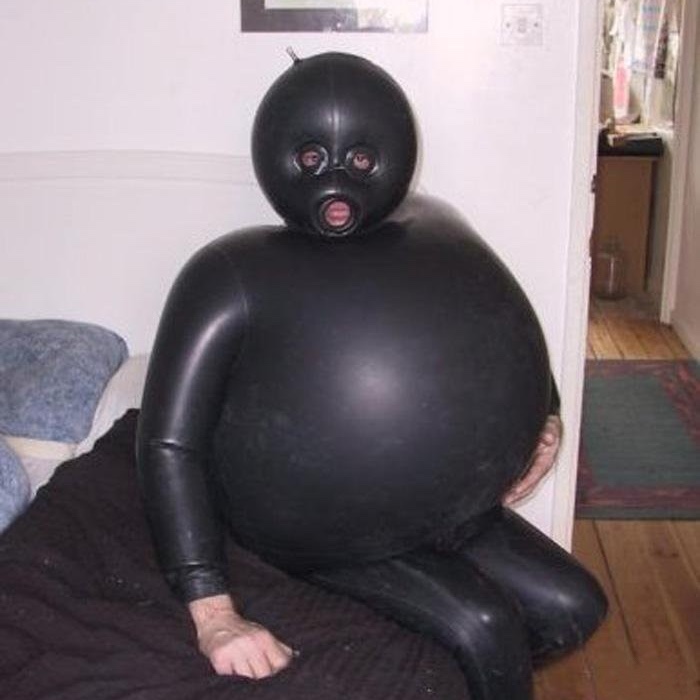 Latex Suit Blank Meme Template