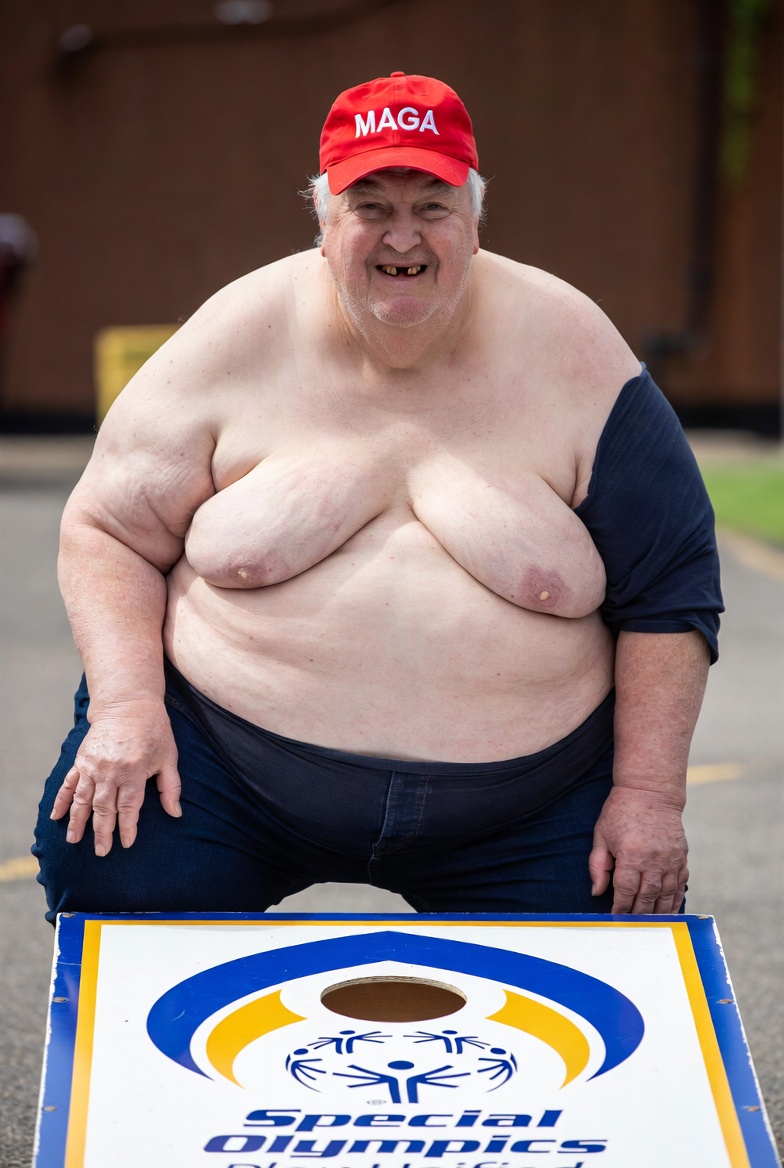 RB 60 Arbie Cornhole Special Olympics Blank Meme Template