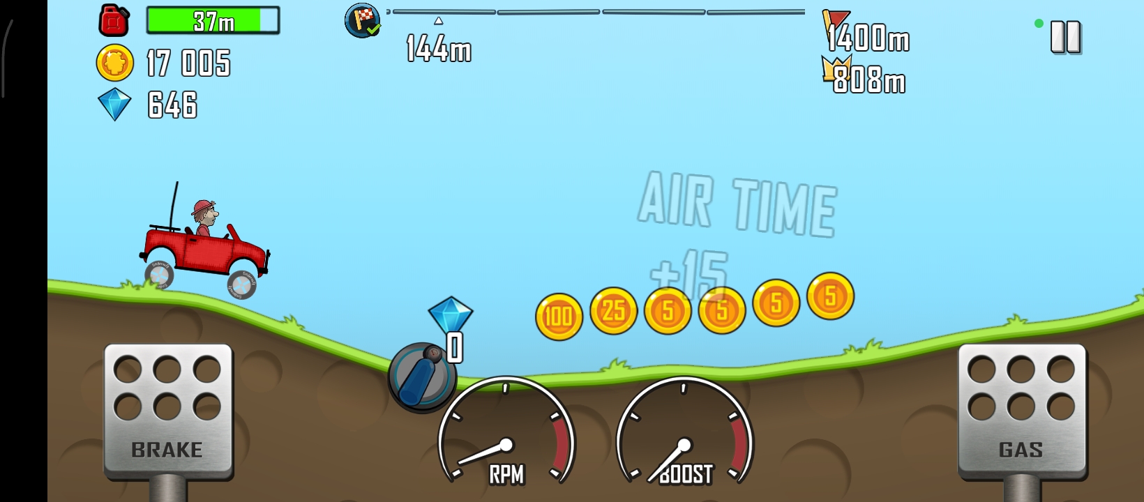 Hill climb racing Blank Meme Template