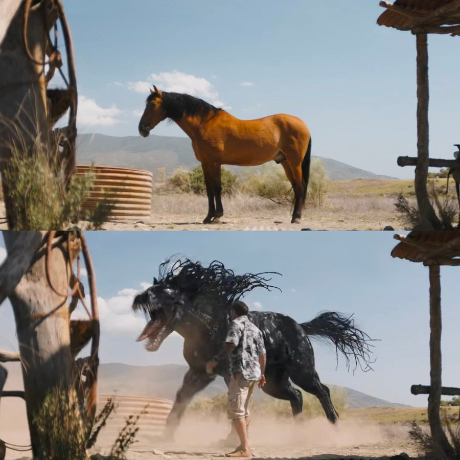 venom horse Blank Meme Template