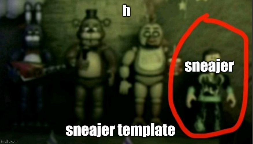 sneaker template | h | image tagged in sneaker template | made w/ Imgflip meme maker