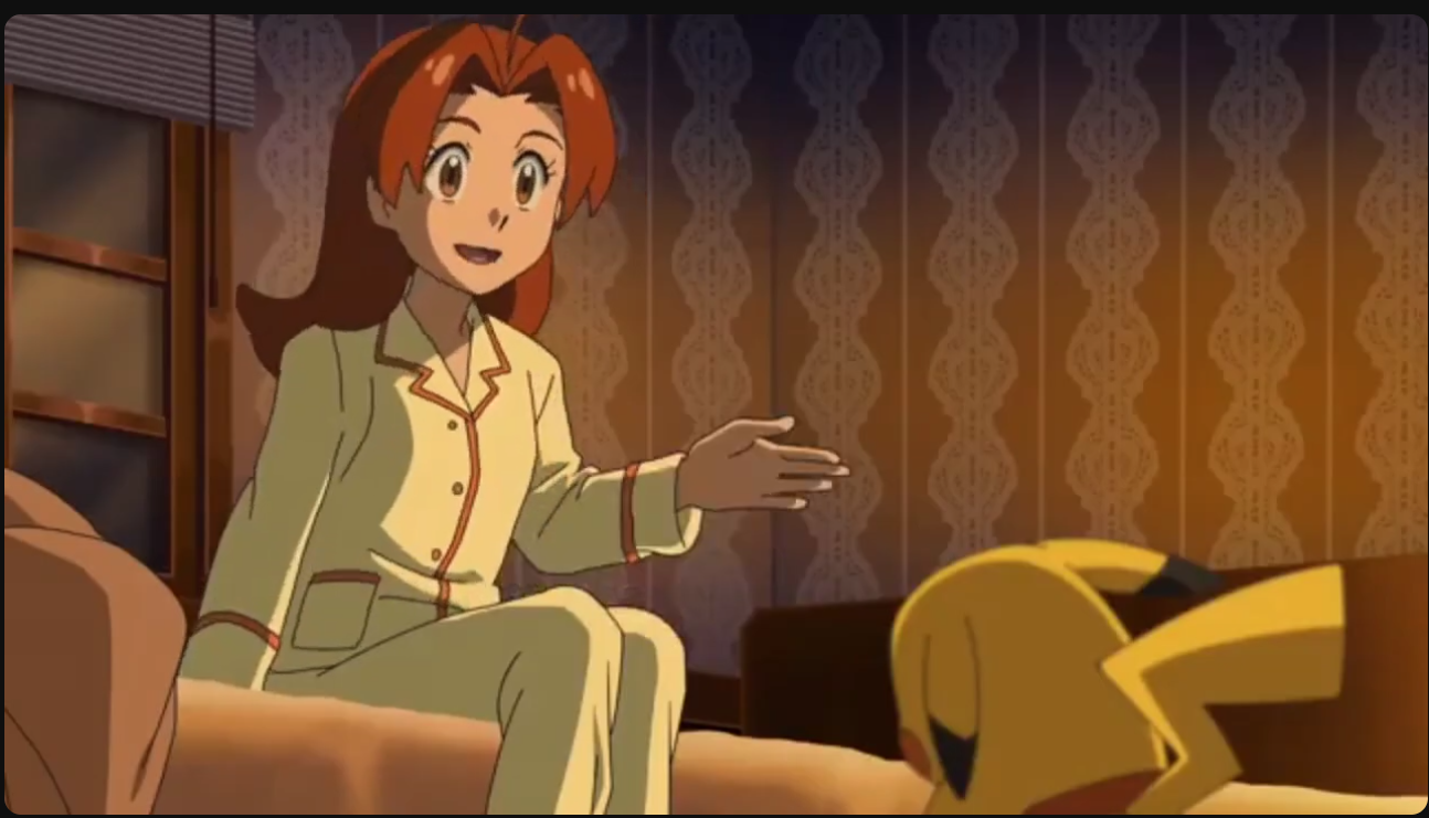 Mom and Pikachu Blank Meme Template