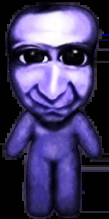 Ao oni Blank Meme Template