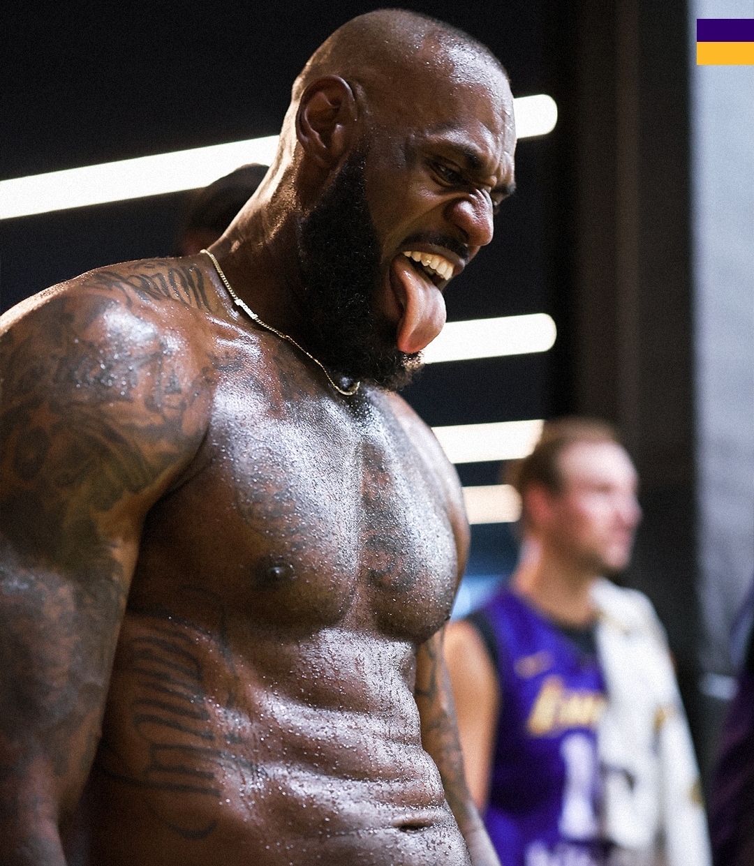 Lebron freaky Blank Meme Template