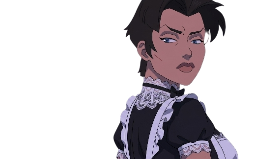 Anissa The Viltrumite Maid Blank Meme Template