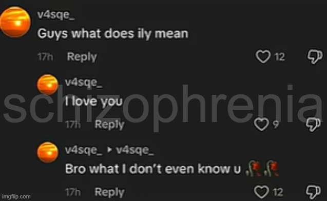 schizophrenia | made w/ Imgflip meme maker