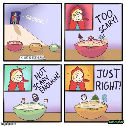 Porridge | image tagged in porridge,goldilocks,comics,comics/cartoons,genres,genre | made w/ Imgflip meme maker