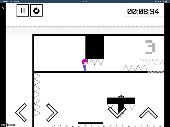 More broken hit boxes in OvO coolmath games | image tagged in memes,funny memes,geometry dash | made w/ Imgflip meme maker