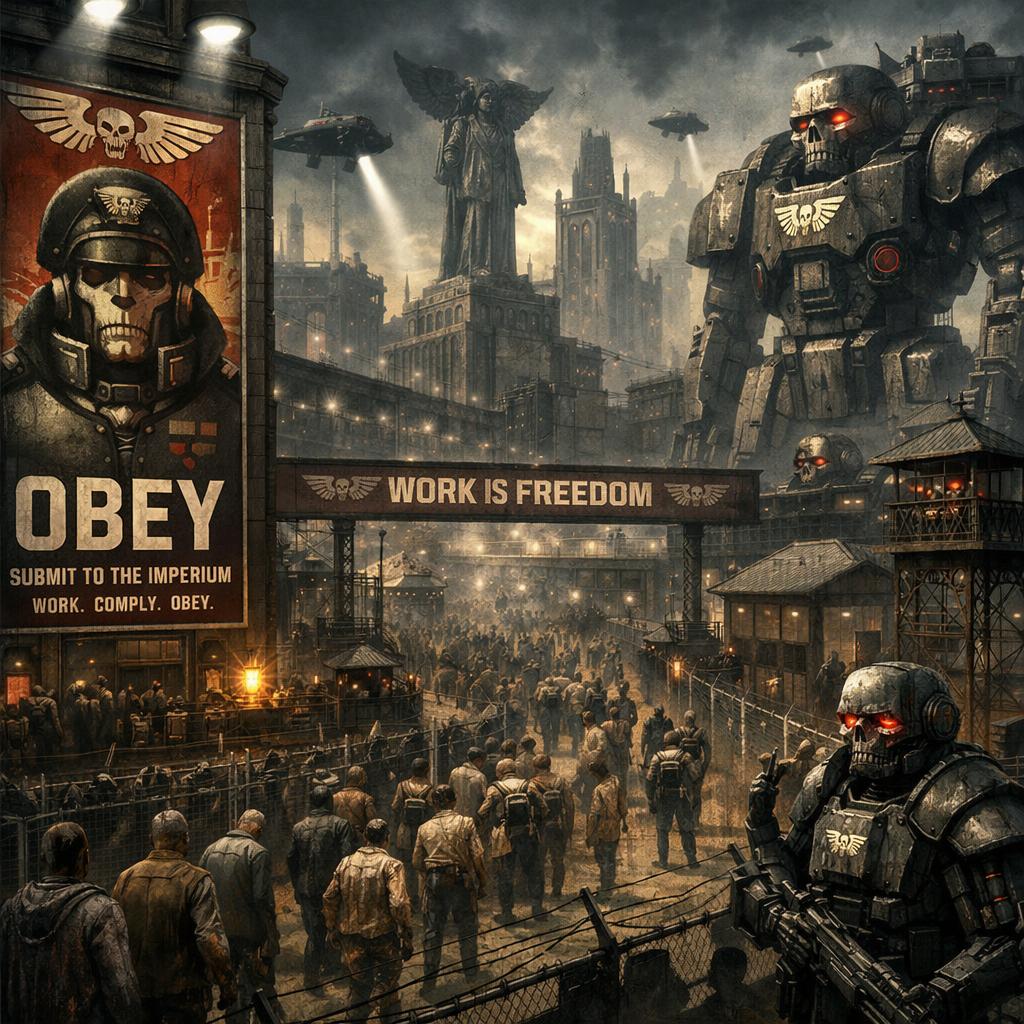 Warhammer 40,000 Blank Meme Template